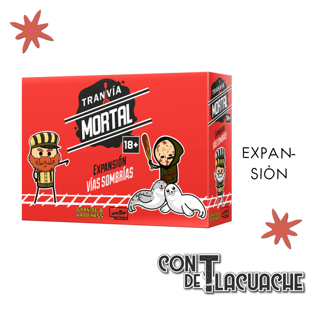 Tranvía Mortal Vías Sombrías Expansión | Asmodee - Con T de Tlacuache - Asmodee
