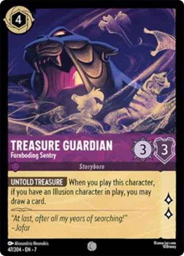 Treasure Guardian - Foreboding Sentry (Non - foil) - Con T de Tlacuache - Ravensburger