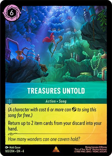 Treasures Untold ( Cold Foil ) | Ravesburger - Con T de Tlacuache - Ravensburger