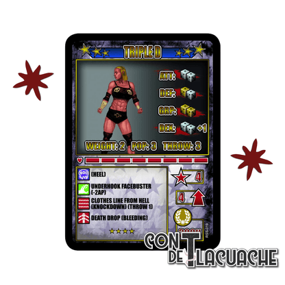 Triple D | TTCombat - Con T de Tlacuache - TTCombat