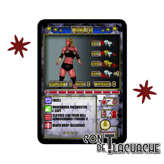 Triple D | TTCombat - Con T de Tlacuache - TTCombat