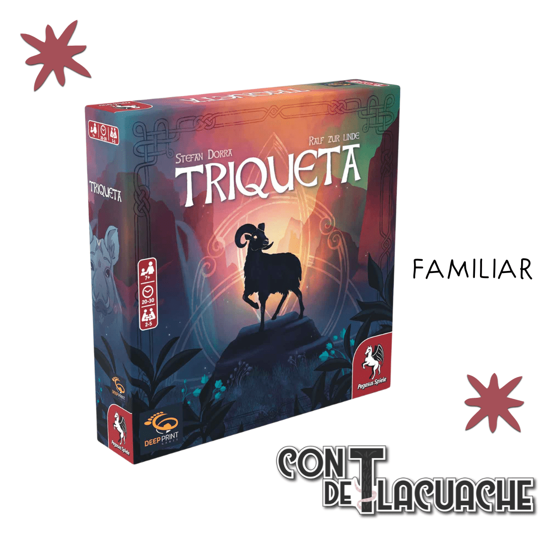 Triqueta | Pegasus Spiele - Con T de Tlacuache - Pegasus Spiele