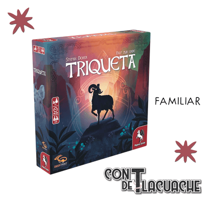 Triqueta | Pegasus Spiele - Con T de Tlacuache - Pegasus Spiele
