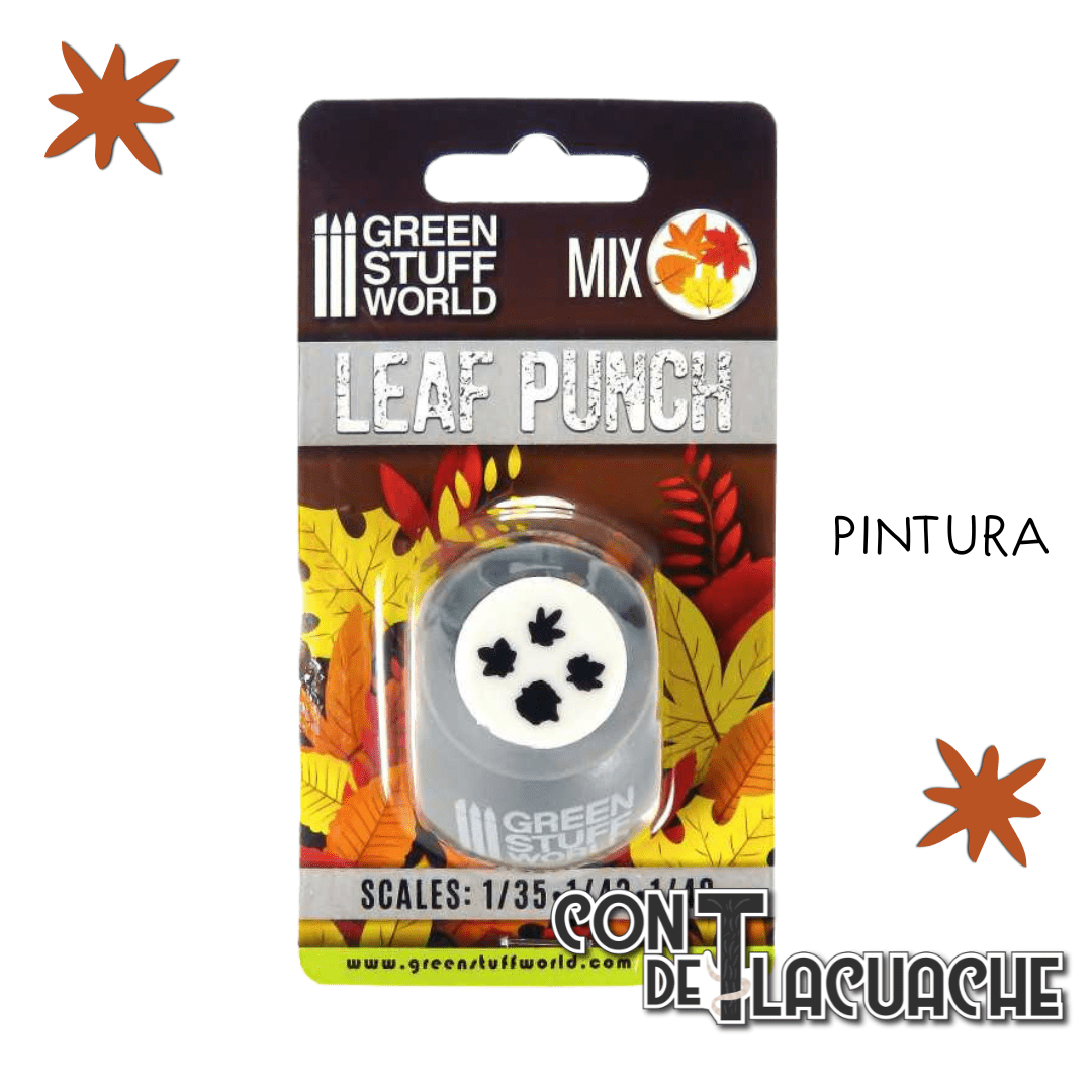 Troqueladora De Hojas Gris - Leaf Punch Grey | Green Stuff World - Con T de Tlacuache - Green Stuff World