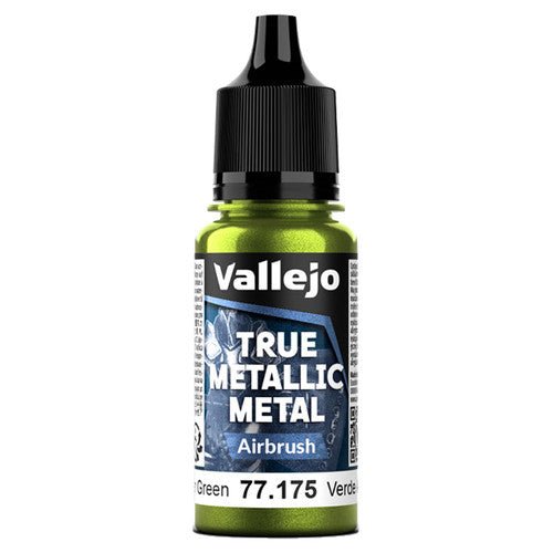 True Metallic Metal Airbrush Amber Green (18ml) | Vallejo - Con T de Tlacuache - Vallejo