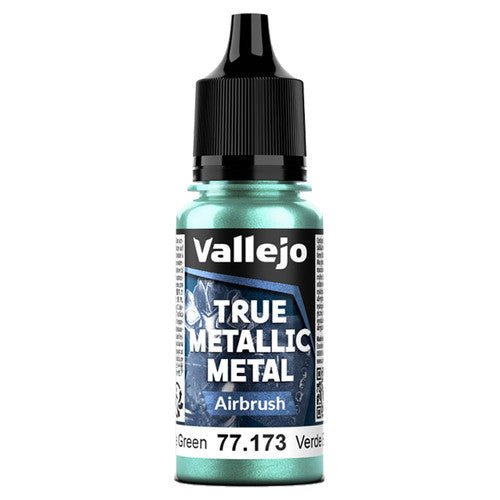 True Metallic Metal Airbrush Beetle Green (18ml) | Vallejo - Con T de Tlacuache - Vallejo