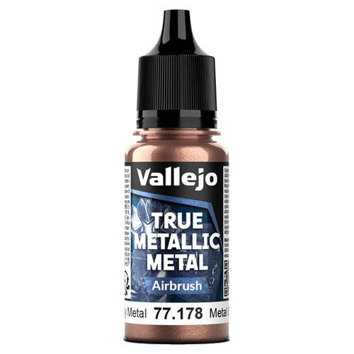 True Metallic Metal Airbrush Rusty Metal (18ml) | Vallejo - Con T de Tlacuache - Vallejo