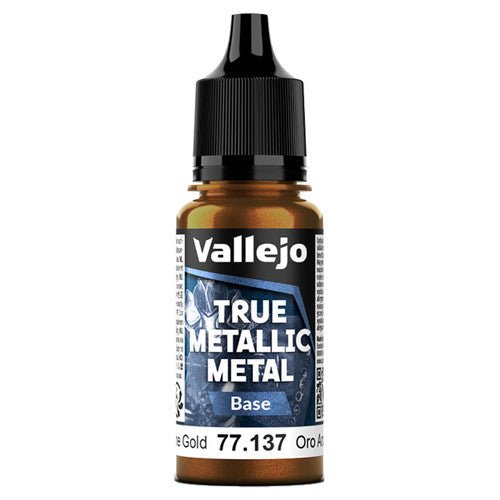 True Metallic Metal Base Arcane Gold (18ml) | Vallejo - Con T de Tlacuache - Vallejo