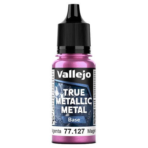 True Metallic Metal Base Crimson Magenta (18ml) | Vallejo - Con T de Tlacuache - Vallejo