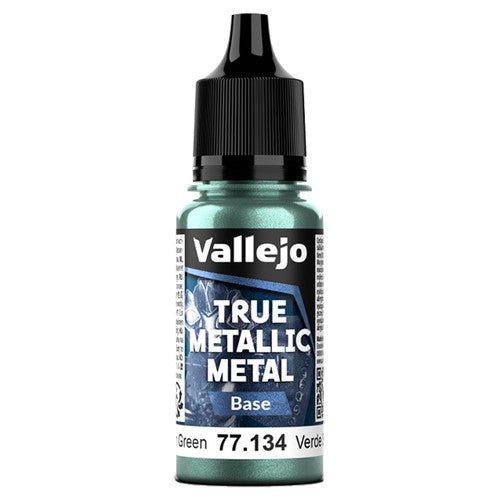 True Metallic Metal Base Dusken Green (18ml) | Vallejo - Con T de Tlacuache - Vallejo
