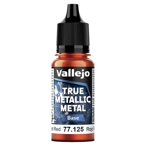 True Metallic Metal Base Forged Red (18ml) | Vallejo - Con T de Tlacuache - Vallejo