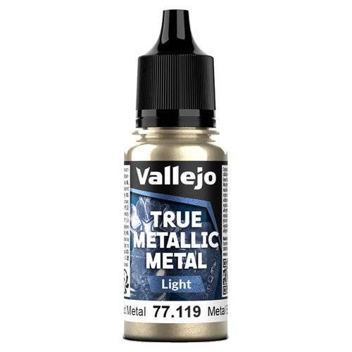 True Metallic Metal Light Aged Metal (18ml) | Vallejo - Con T de Tlacuache - Vallejo