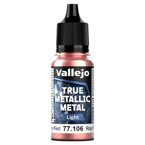 True Metallic Metal Light Ruby Red (18ml) | Vallejo - Con T de Tlacuache - Vallejo