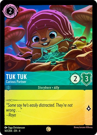 Tuk Tuk - Curious Partner ( Cold Foil ) | Ravesburger - Con T de Tlacuache - Ravensburger