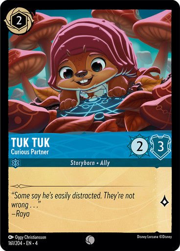 Tuk Tuk - Curious Partner ( Non - foil ) | Ravesburger - Con T de Tlacuache - Ravensburger