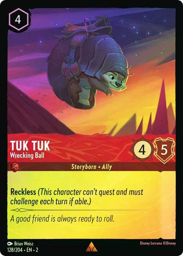 Tuk Tuk - Wrecking Ball (Cold Foil) - Con T de Tlacuache - Ravensburger
