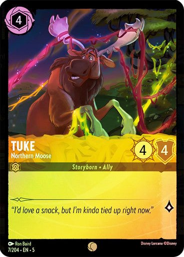 Tuke - Northern Moose (Cold Foil ) - Con T de Tlacuache - Ravensburger