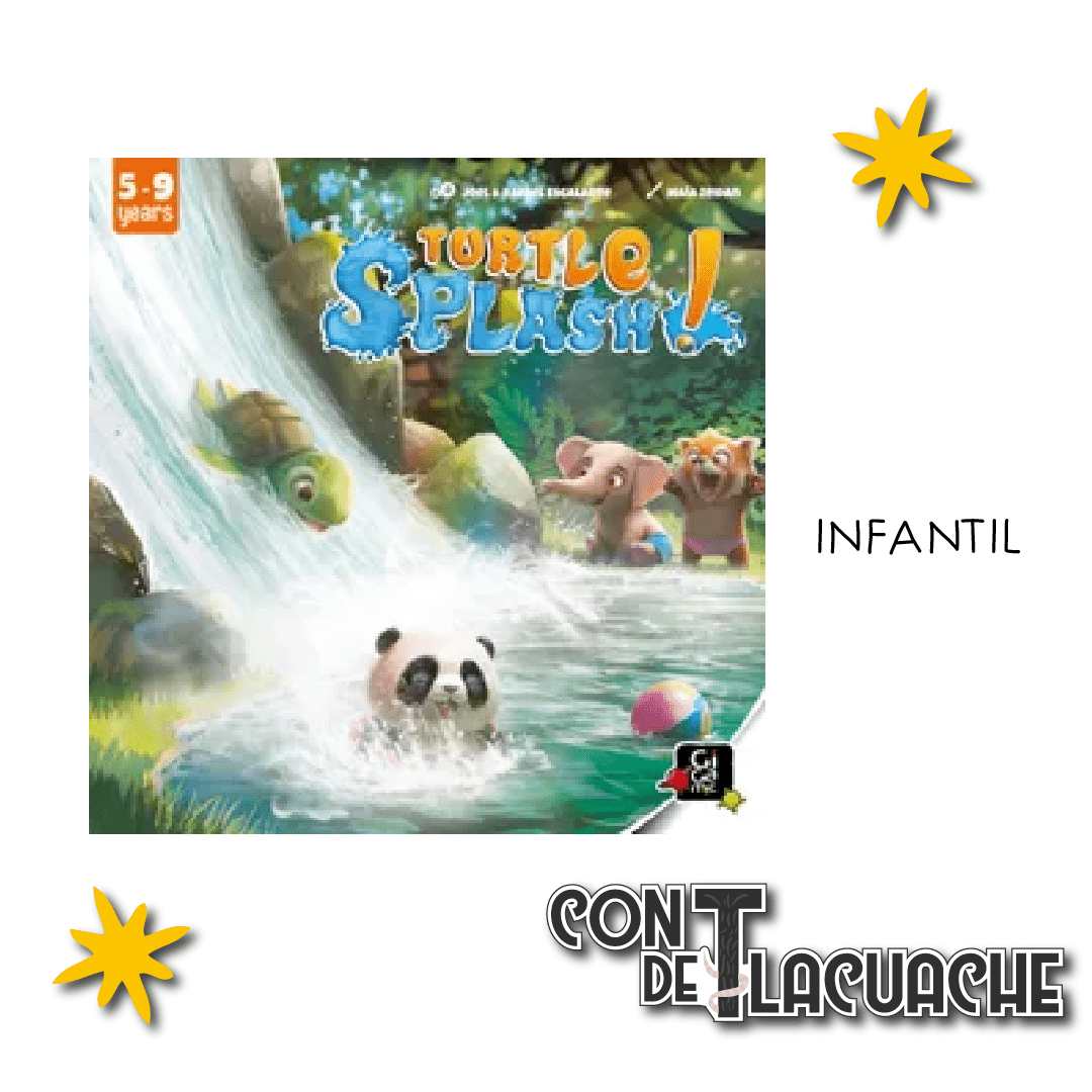Turtle Splash! | Lucky Duck Games - Con T de Tlacuache - Lucky Duck Games
