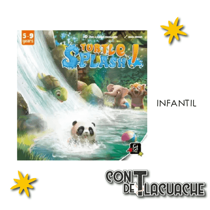 Turtle Splash! | Lucky Duck Games - Con T de Tlacuache - Lucky Duck Games