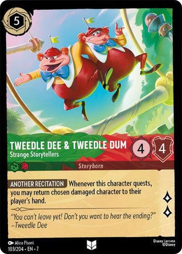 Tweedle Dee & Tweedle Dum - Strange Storytellers (Non - foil) - Con T de Tlacuache - Ravensburger