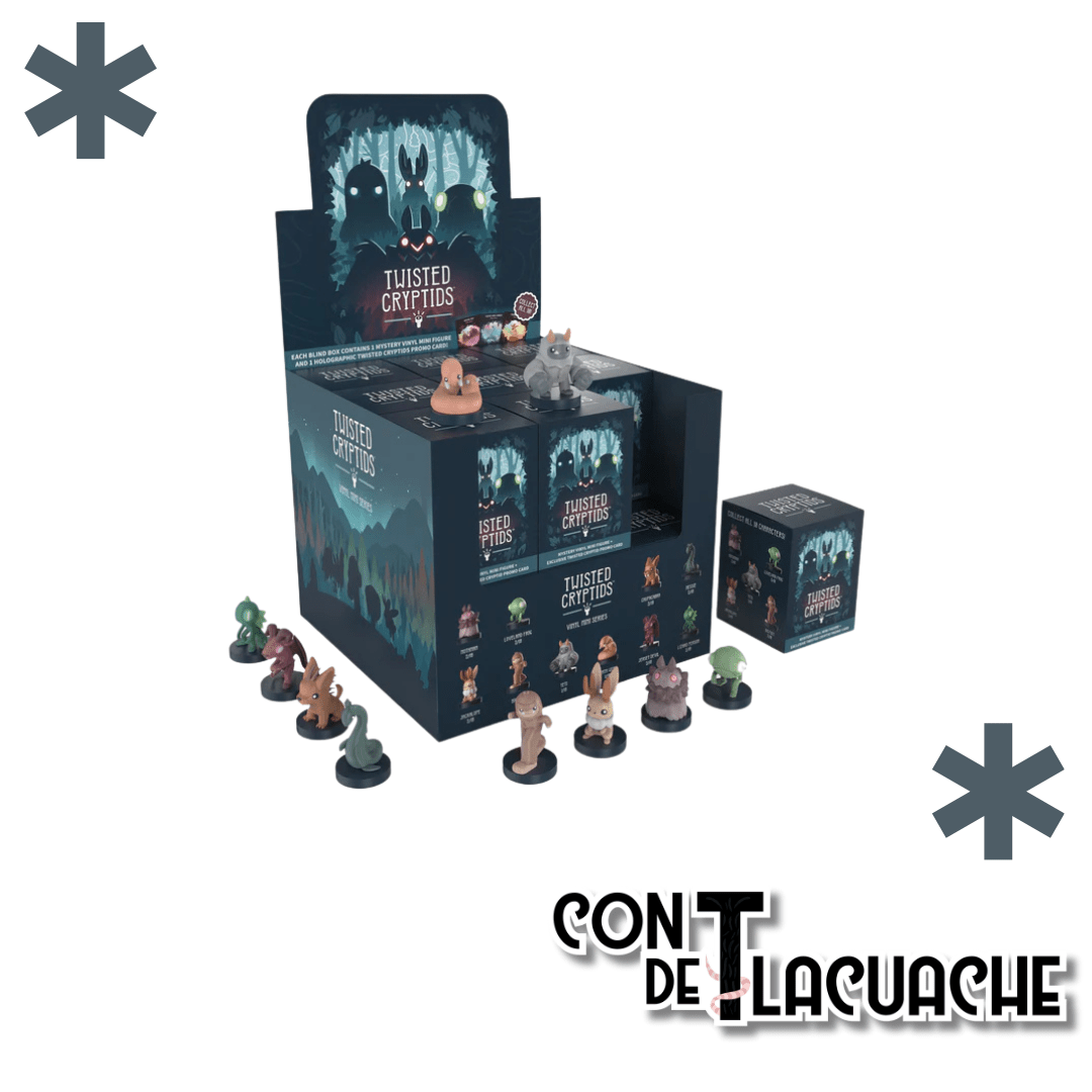 Twisted Cryptids Vinyl Blind Box (1pza) | Unstable Games - Con T de Tlacuache - Unstable Games