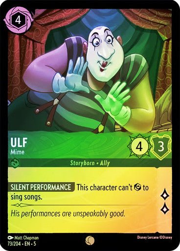 Ulf - Mime (Cold Foil ) - Con T de Tlacuache - Ravensburger