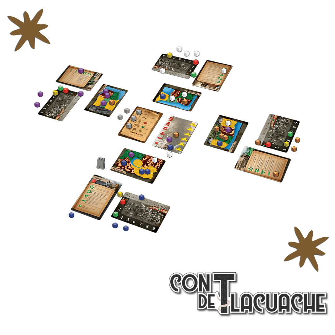 Ultra Tiny Epic Kingdoms | Gamelyn Games - Con T de Tlacuache - Gamelyn Games