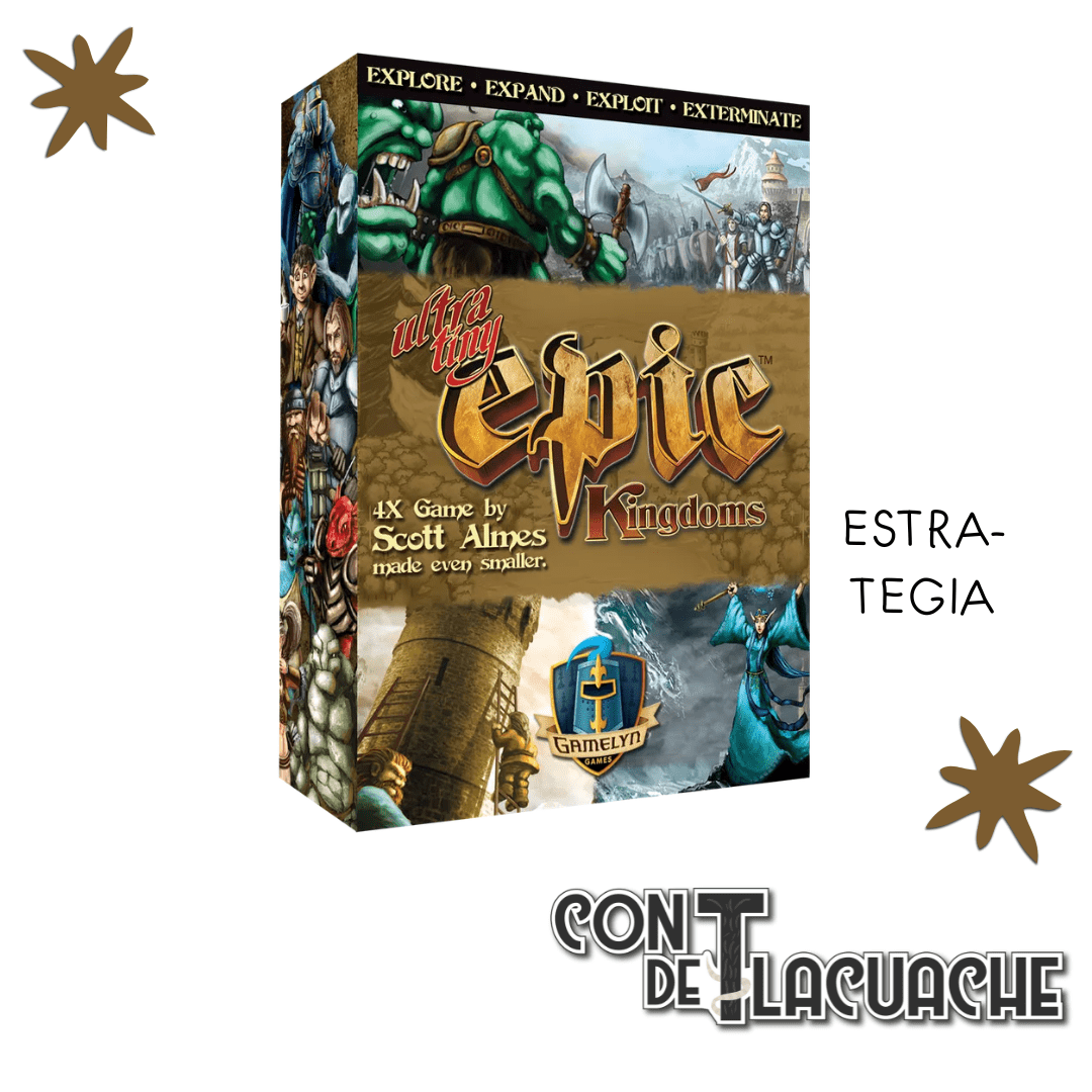 Ultra Tiny Epic Kingdoms | Gamelyn Games - Con T de Tlacuache - Gamelyn Games