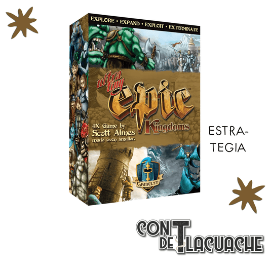 Ultra Tiny Epic Kingdoms | Gamelyn Games - Con T de Tlacuache - Gamelyn Games