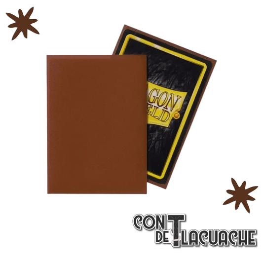 Umber Matte 100 pzs | Dragon Shield - Con T de Tlacuache - Con T de Tlacuache