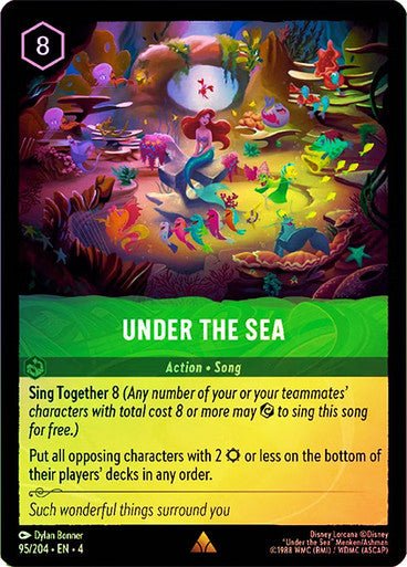 Under the Sea ( Cold Foil ) | Ravesburger - Con T de Tlacuache - Ravensburger