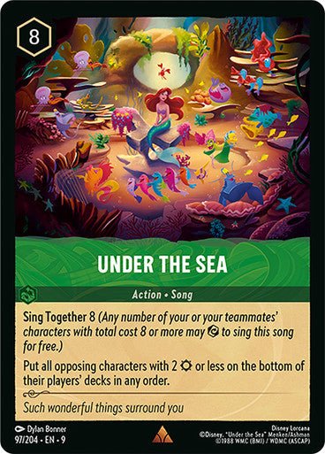 Under the Sea (Non - foil) - Con T de Tlacuache - Ravensburger