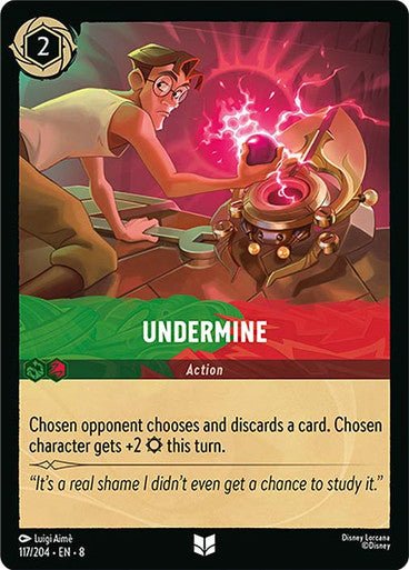 Undermine (Non - foil) - Con T de Tlacuache - Ravensburger