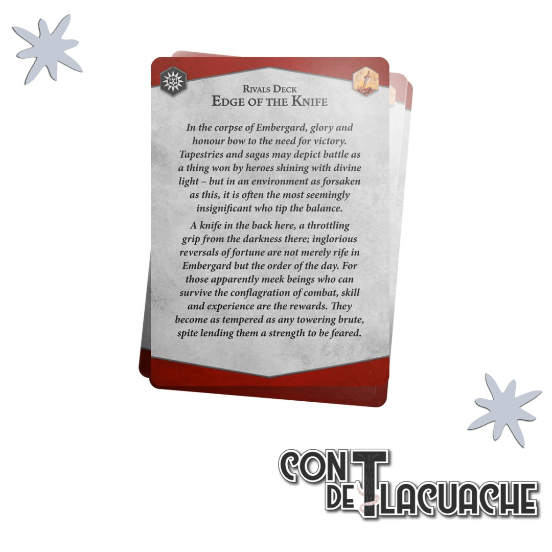 Underworlds Rivals Deck Edge Of The Knife (Eng) | Games Workshop - Con T de Tlacuache - Games Workshop