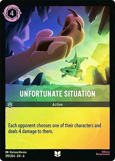 Unfortunate Situation ( Cold Foil ) - Con T de Tlacuache - Ravensburger