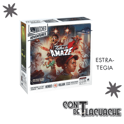 Unmatched Adventures: Tales to Amaze | Restoration Games - Con T de Tlacuache - Con T de Tlacuache