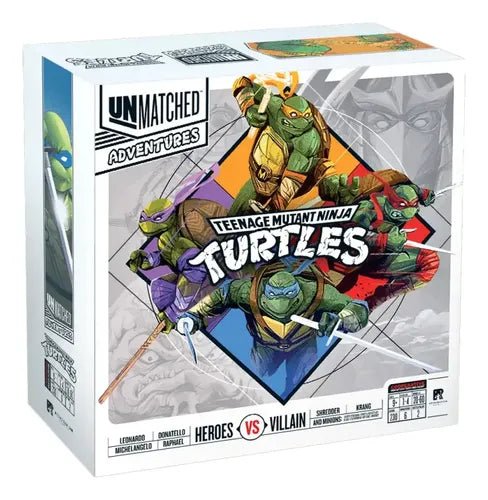 Unmatched Adventures: Teenage Mutant Ninja Turtles | Restoration Games - Con T de Tlacuache - Restoration Games