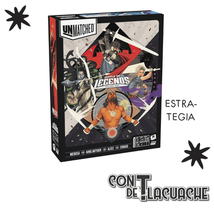 Unmatched Battle Of Legends Vol 1 | Restoration Games - Con T de Tlacuache - Con T de Tlacuache