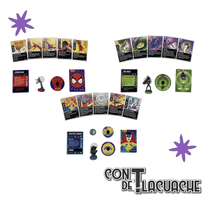 Unmatched: Marvel Brains and Brawn | Restoration Games - Con T de Tlacuache - Restoration Games