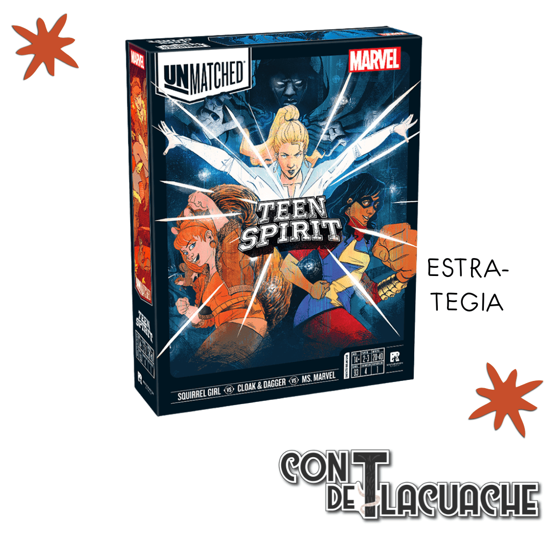 Unmatched: Marvel Teen Spirit | Restoration Games - Con T de Tlacuache - Con T de Tlacuache