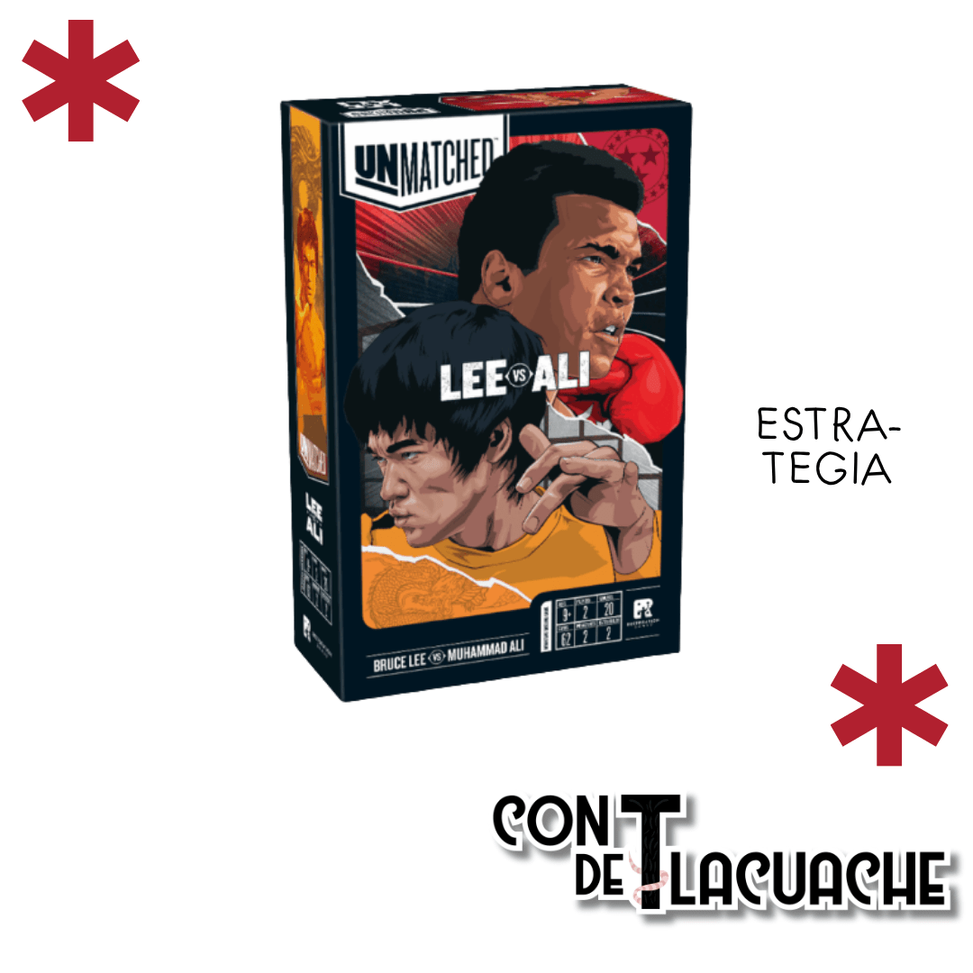 Unmatched Muhammad Ali vs Bruce Lee | Restoration Games - Con T de Tlacuache - Con T de Tlacuache