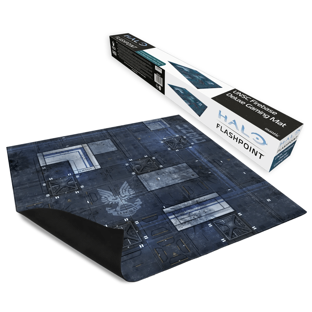 UNSC Firebase Playmat | HALO Flashpoint - Con T de Tlacuache - HALO Flashpoint