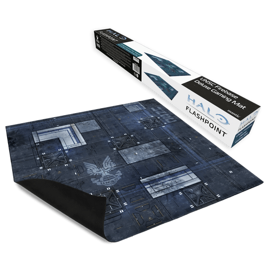 UNSC Firebase Playmat | HALO Flashpoint - Con T de Tlacuache - HALO Flashpoint