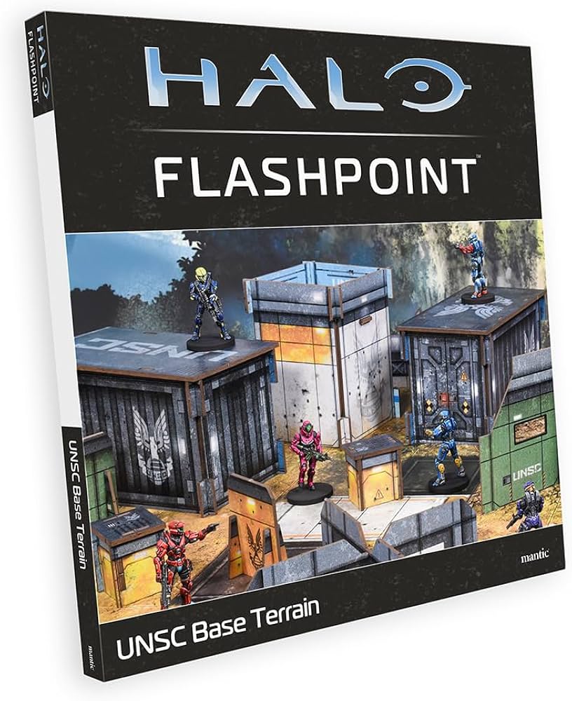 UNSC Scenery Set | HALO Flashpoint - Con T de Tlacuache - HALO Flashpoint