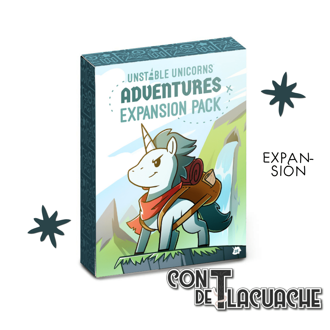 Unstable Unicorns Adventures (Expansion) | Tee Turtle - Con T de Tlacuache - Tee Turtle