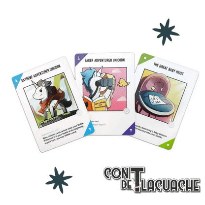 Unstable Unicorns Adventures (Expansion) | Tee Turtle - Con T de Tlacuache - Tee Turtle