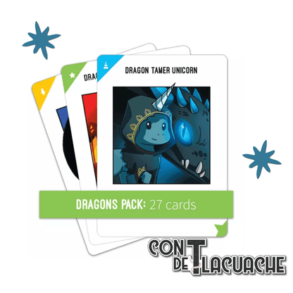 Unstable Unicorns Dragons (Expansión) | Tee Turtle - Con T de Tlacuache - Tee Turtle