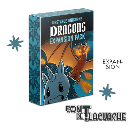 Unstable Unicorns Dragons (Expansión) | Tee Turtle - Con T de Tlacuache - Tee Turtle