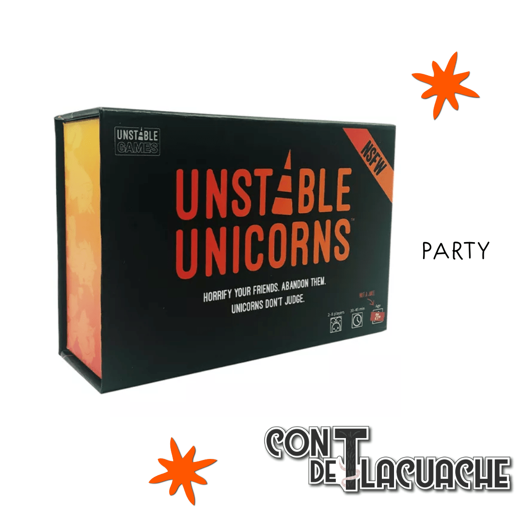 Unstable Unicorns NSFW Base Game | TeeTurtle - Con T de Tlacuache - TeeTurtle