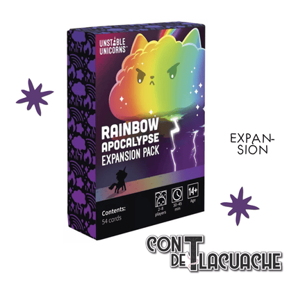 Unstable Unicorns Rainbow Apocalypse (Expansión) | Tee Turtle - Con T de Tlacuache - Tee Turtle